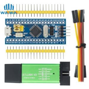 기존 STM32F103C6T6 ARM STM32 Arduino ST-Link V2 Mini STM8 용 최소 시스템 개발 보드 모듈