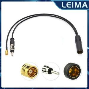 FM AM 자동차 라디오 안테나 액티브 DIN SMB 어댑터 스플리터 케이블 DAB DMB-A 수컷 암컷