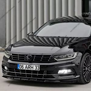 [호환품]파사트 B8 B8.5 TDI TSI R-라인 -용 전면 헤드라이트 아이리드 눈썹 글로스 블랙 커버 ABS  차량