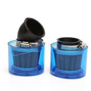 [호환품]ATV 해변 오프로드 바이크 오토바이 50-125cc한 직선 헤드 경사 방수 에어 필터