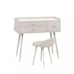 화장대 의자 등받이 인테리어 북유럽 스툴 원형 체어 침실 예쁜 원목 좌석