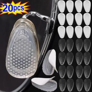 실리콘 안경 코 패드  미끄럼 방지 에어 쿠션 홀더 투명 티 안나는 자체 접착 스티커 액세서리