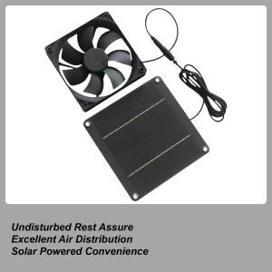 태양광 배기 팬 20W 방수 패널 지붕 창고 다락 개집 헛간 애완동물 차고 정자용 환풍기