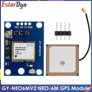 EstarDyn GY-NEO6MV2  NEO-6M GPS 모듈 비행 제어 EEPROM MWC APM2.5 Arduino 용 대형 안테나