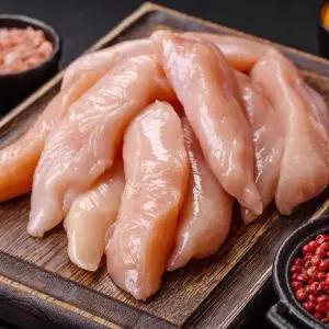 [신세계라이브쇼핑]치킨셰프 닭안심살 1kgx5팩/총5kg 냉동진공포장