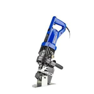 2200W 앵글 철 펀칭기 220V/110V 전기 유압식 구멍 펀처 (강철 스틸 철 알루미늄 판 절단용)