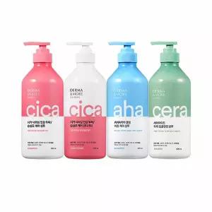 [모두모아]저자극 더마케어 자연유래성분 샴푸 컨디셔너 린스 트리트먼트 쿨샴푸