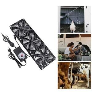 USB 전원 PC 라우터 팬 속도 컨트롤러 포함  기류 냉각 선풍기 모뎀 리시버 120mm 3V-12V