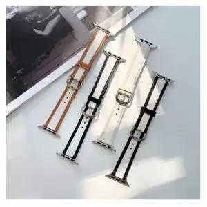 애플워치 호환 하젤 스트랩 블랙38-40-41mm 워치줄 교체 손목시계