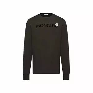 [몽클레어]몽클레어 로고 코튼 맨투맨 블랙 남성 8D00009 89AYY 999