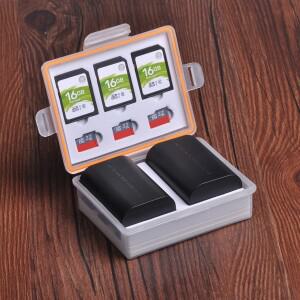 방수 카메라 배터리 수납함 케이스 SD TF 메모리 카드 상자 캐논 호환 LP-E6 소니호환 BP-511 NP-FZ100 니