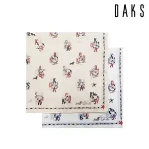 [하프클럽/닥스ACC]  DKL1403 나염 손수건