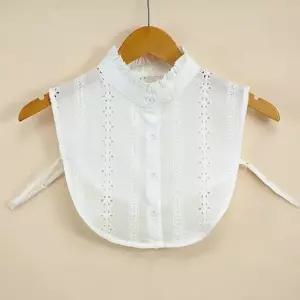 플리츠 차이나 페이크 카라 이너셔츠 넥케이프 넥카라 넥케이프 이너카라 레이어드카라