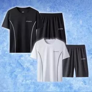 [모두쇼핑}헬스 여성트레이닝세트 반 세트 웨어 팔 쿨 운동복 바 짐웨어 남자헬스복 스포츠웨어