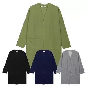 [모로엠]남성 신축성 브이넥 오버핏 롱가디건 5C-CA-Q020