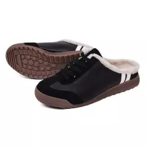 [모두쇼핑}남자 털블로퍼 신발 슬리퍼 겨울 방한 털슈즈 운동화 털뮬블로퍼 남자자털블로퍼 남성뮬 털뮬슬