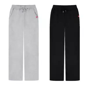 [모두쇼핑}남자여자 와이드핏 루즈핏 트레이닝 밴딩 바지 M-4XL 여자바지 여자조거바지 여자와이드팬츠 여