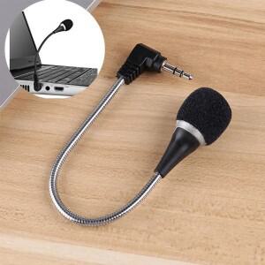 [호환품]STONEGO 새 노트북 마이크 트위스트 폴 K 노래 태블릿 전화 3.5mm 오디오 외부