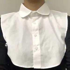 [제이커머스]넥케이프 패션 흰색 페이크셔츠 넥워머목토시 이너셔츠 어깨숄 간절기코디 레이어드룩