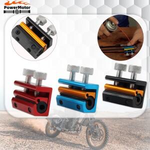 바이크 오토바이 알루미늄 케이블 윤활제 도구 ATV 스로틀 클러치 브레이크 와이어 오일러 모토 크로스 액