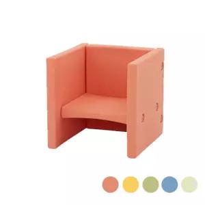 [이지커머스]에듀플레이 다기능 큐브의자 1P 유치원 어린이집 의자 유아큐브의자 아기큐브의자 유치원의자