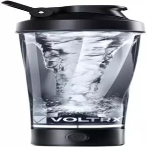 트리탄으로 만든 VOLTRX 프리미엄 전기 단백질 셰이커 병 - BPA 프리 24온스 보텍스 휴대용 믹서 컵/프로틴