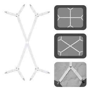 고정 집게 밴드 클립 패드 매트리스 밀림방지 시트고정 침대매트고정