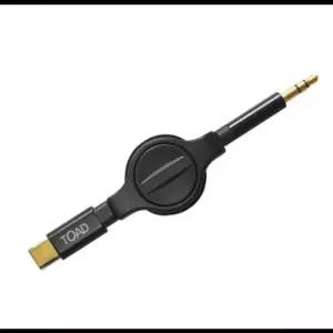 80CM AUX 오디오 케이블 릴 차량용 C타입