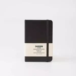 단순생활 다이어리노트 하드커버 포켓 블랙 01031