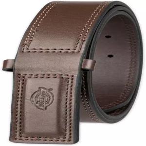 디키스 남성용 가죽 정비공 긁힘 방지 작업 벨트 - 버클리스 스냅온