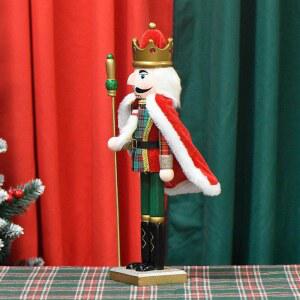 크리스마스 호두까기 인형 장면 장식 나무 군인