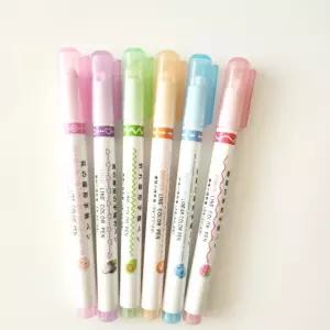 데코펜 아트펜 다이어리펜 꾸밈펜 스템프펜 하트꽃 6색