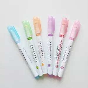 데코펜 아트펜 다이어리펜 꾸밈펜 스템프펜 구름달 6색