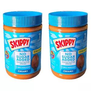 스키피 땅콩버터 노슈거에디드 크리미 454g x 2개