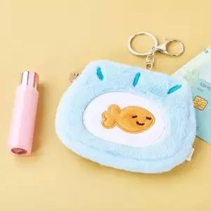 ( )캐릭터 파우치 키링 아무로키 어항 동전지갑 소품 케이스 가방고리 키홀더