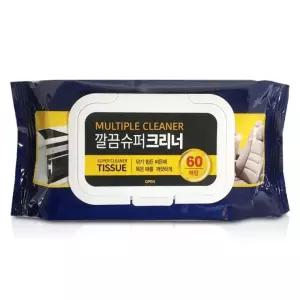 깔끔 슈퍼크리너 60매 크리너 청소용 물티슈 세정티슈