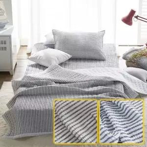 더크린 니엘 시어서커 홑이불 Q 2컬러 시어서커여름이불세트 구스이불커버 침구