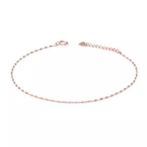 여자팔찌 GOLD 로즈골드 잠자리2 싱글 체인 팔찌 14K