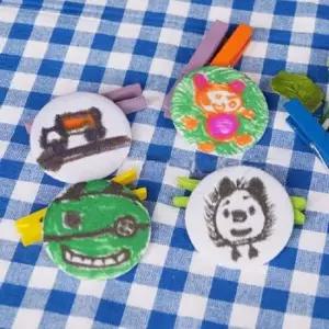 천캔버스 뱃지 만들기 원형 그리기뱃지 만들기뱃지 뱃지만들기