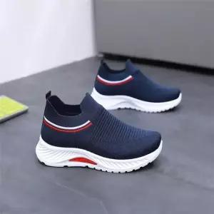 남성 데일리 니트 소재 런닝 산책 슬립온 남녀공용신발 슬립온 니트신발 데일리슈즈