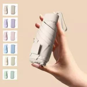 포켓 우양산 미니 휴대용 경량