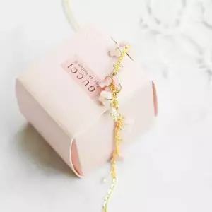 핸드메이드) 체리 블로썸 팔찌 벚꽃팔찌 플라워팔찌 봄팔찌 열매팔찌 데일리팔찌