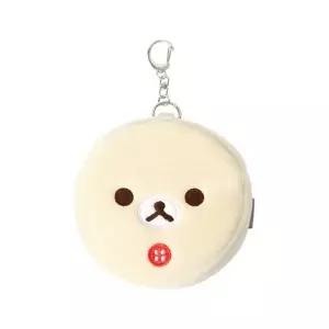 ( )캐릭터 원형 파우치 코리락쿠마 동전지갑 화장품 소품 케이스 키링 가방고리