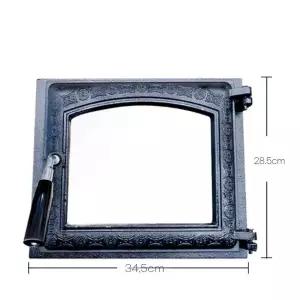 내열유리문 장작 난로용 벽난로 손잡이 아궁이 내열
