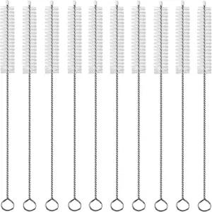빨대 클리너 브러시 연장 12인치 엑스트라 와이드 12mm 직경 파이프 시피 컵 물병 및 튜브용 롱 음용