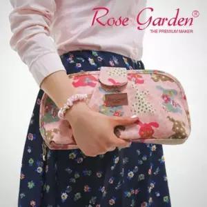 로즈가든 클리어 클러치백 여성 화장품 파우치 미니백