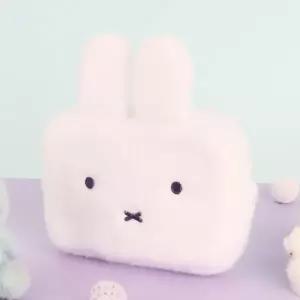( )캐릭터 파우치 미피 페이스 화이트 이너백 케이스 화장품 파우치 소품 여행