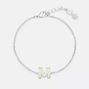 [롯데백화점]메트로시티 M베이직 화이트 팔찌 A241BB9272WPQ
