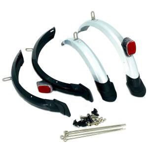 흙받이 Dahon Fnhon 접이식 자전거 펜더 전방 후방 안전 반사판 디스크 브레이크 V 14 16 인치