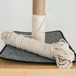 딩동펫 고양이 캣타워 면줄 셀프 스크래쳐 트위스트 50M 트위스트 면줄 50M